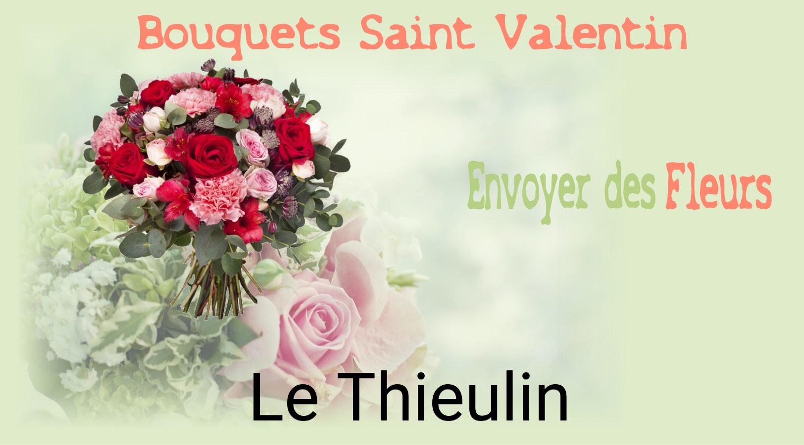 Roses de Saint-Valentin livrées à Le Thieulin